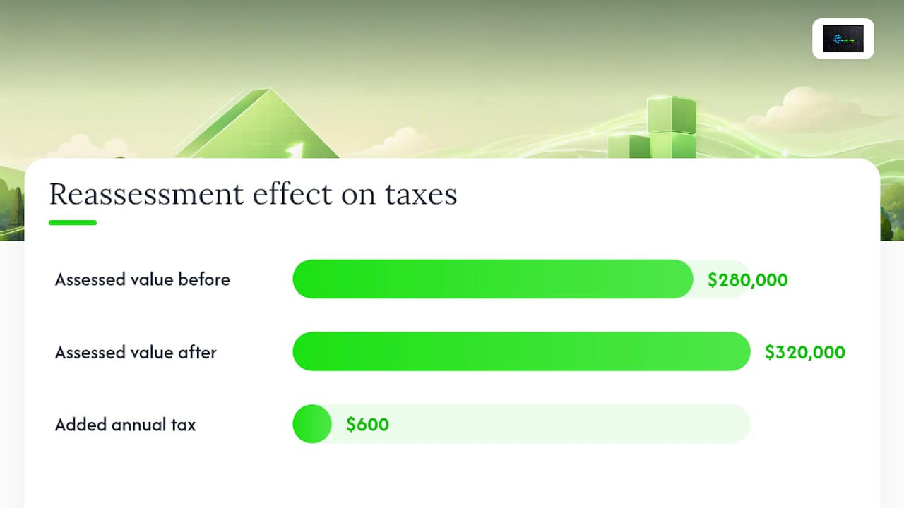 How property valuation drives your tax bill — overview diagram