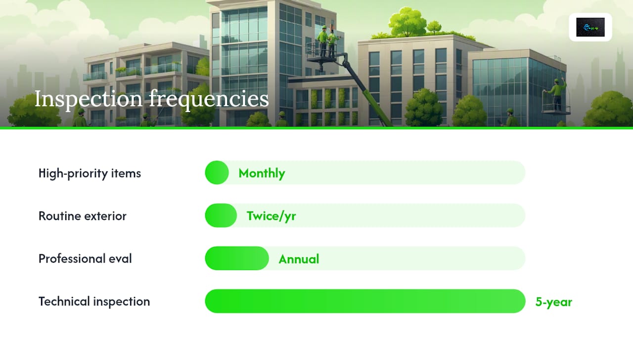 What Should Be on Your Building Exterior Maintenance Checklist? — overview diagram