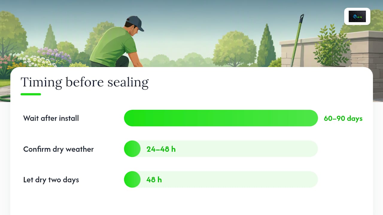 Should You Seal Pavers Before or After Removing Efflorescence? — overview diagram