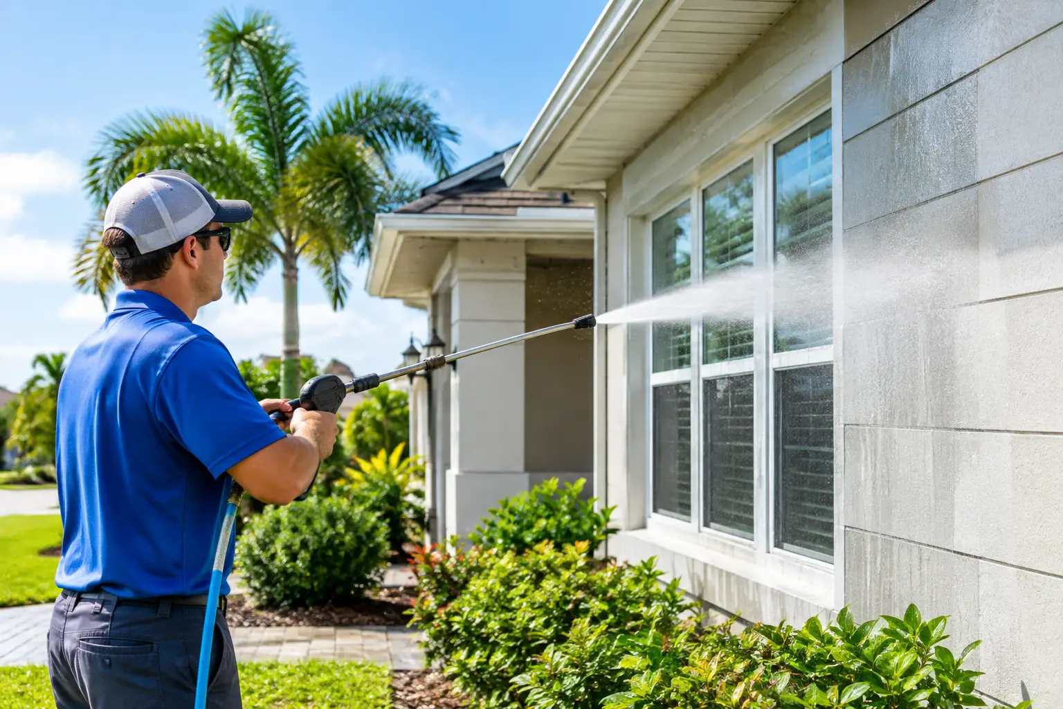 Low Pressure House Washing Florida Homeowners Need