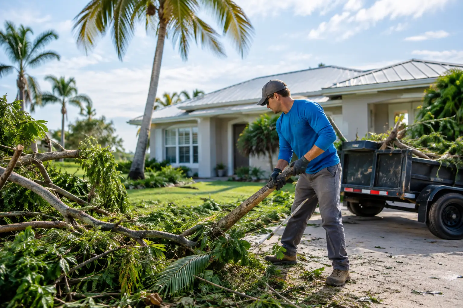 Post Storm Exterior Cleanup for Florida Homes