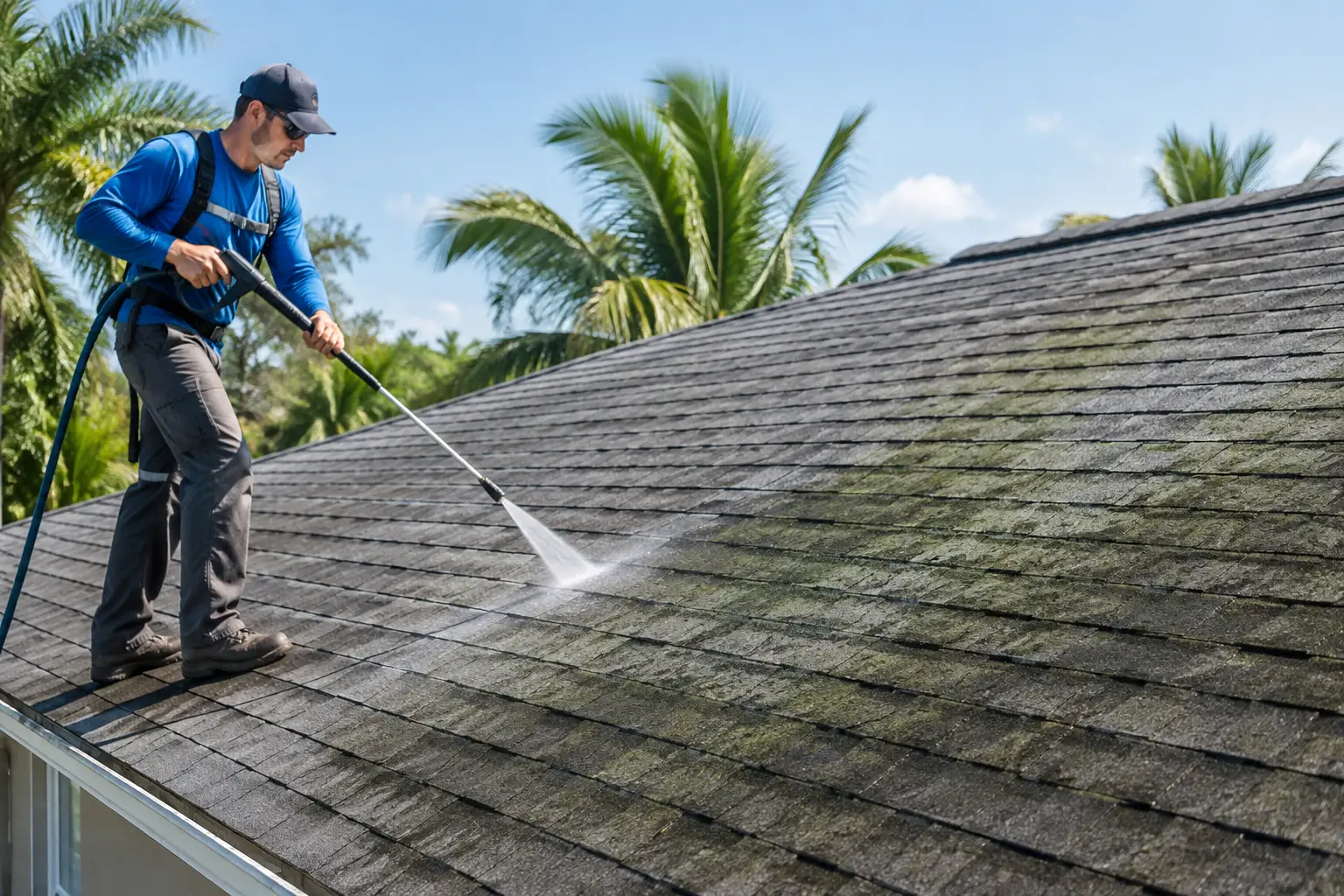 How to Remove Roof Algae Safely in Florida